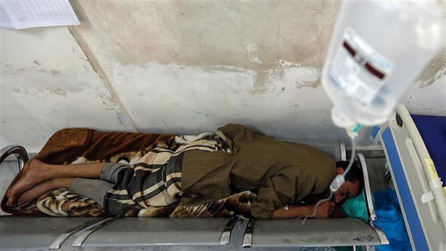 A Yemeni man suspected of being infected with cholera