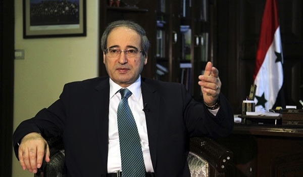 Syrian Deputy Foreign and Expatriates Minister Fayssal Mekdad