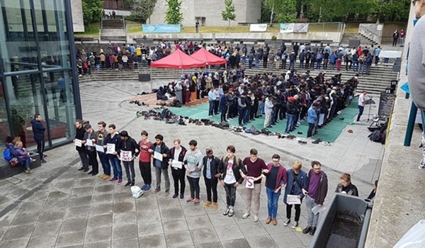 Muslim students at the University of East Anglia