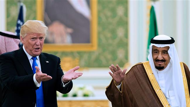 A handout picture provided by the Saudi Royal Palace on May 20, 2017, shows US President Donald Trump (L) and Saudi Arabia