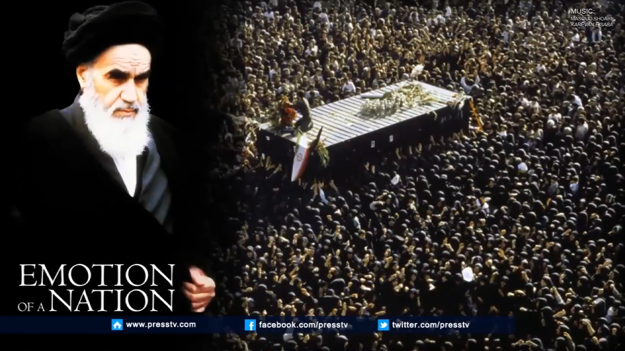 Imam Khomeini funeral; True emotion of a nation