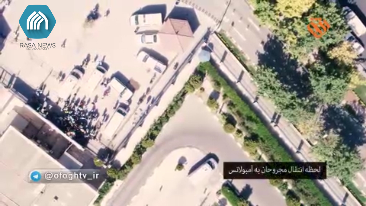 Aerial footage of ISIS terrorist attack in Tehran