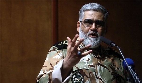 Lieutenant Commander of the Iranian Army Brigadier General Ahmad Reza Pourdastan 