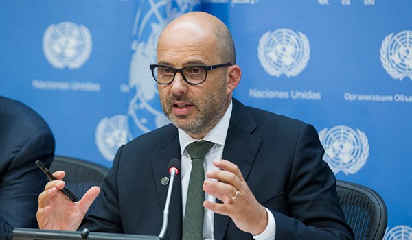 The UN Humanitarian Coordinator in the occupied Palestinian territory, Robert Piper