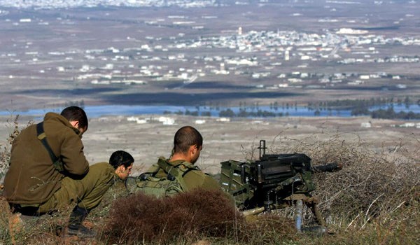 Israeli Forces in Golan Heights