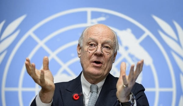 UN special Envoy for Syria Staffan de Mistura