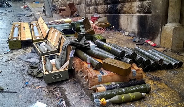 Israeli - made weapons found in rebel held areas in Syria