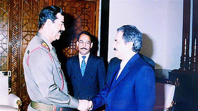 MKO terrorist head visited Saddam Iraqi former dictator