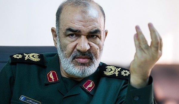 Lieutenant Commander of the Islamic Revolution Guards Corps (IRGC) Brigadier General Hossein Salami 