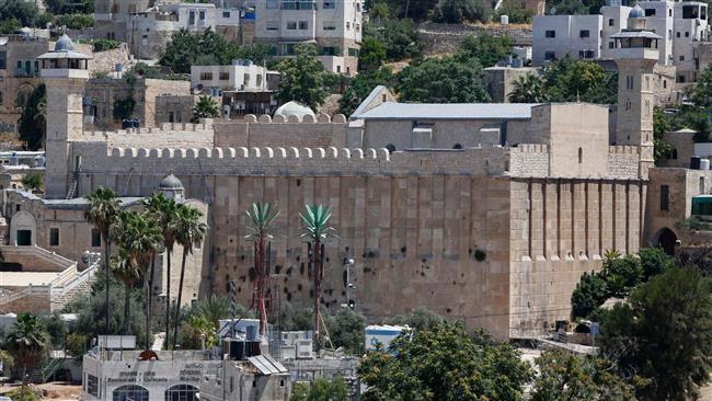 A view of the Ibrahimi Mosque the Old City of al-Khalil in the southern West Bank on June 29, 2017(Photo by AFP)