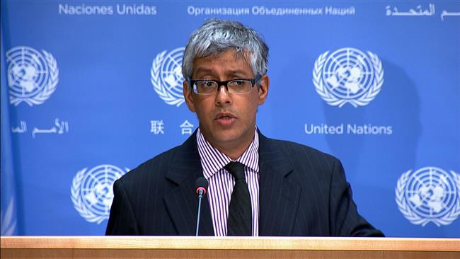 United Nations spokesman Farhan Haq