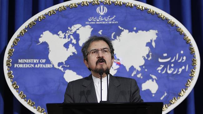 Iran’s Foreign Ministry Spokesman Bahram Qassemi attends a press conference in Tehran on July 24, 2017. (Photo by IRNA)
