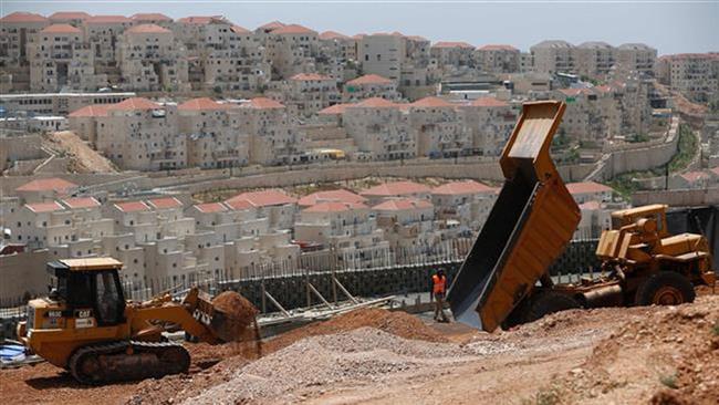 The picture shows a general view of the Israeli settlement of Beitar Illit, near the West Bank city of Bethlehem, May 17, 2016. (Photo by AFP)
