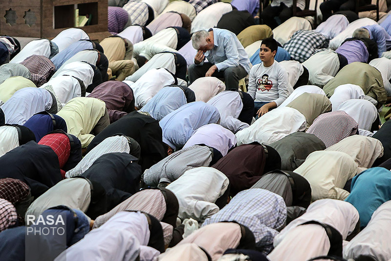 Eid al-Adha prayers in Tehran