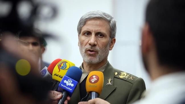 Iran’s Defense Minister Brigadier General Amir Hatami
