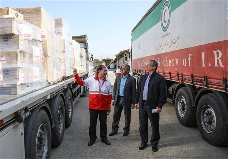 Iran’s first consignment of humanitarian aid for the Rohingya Muslims