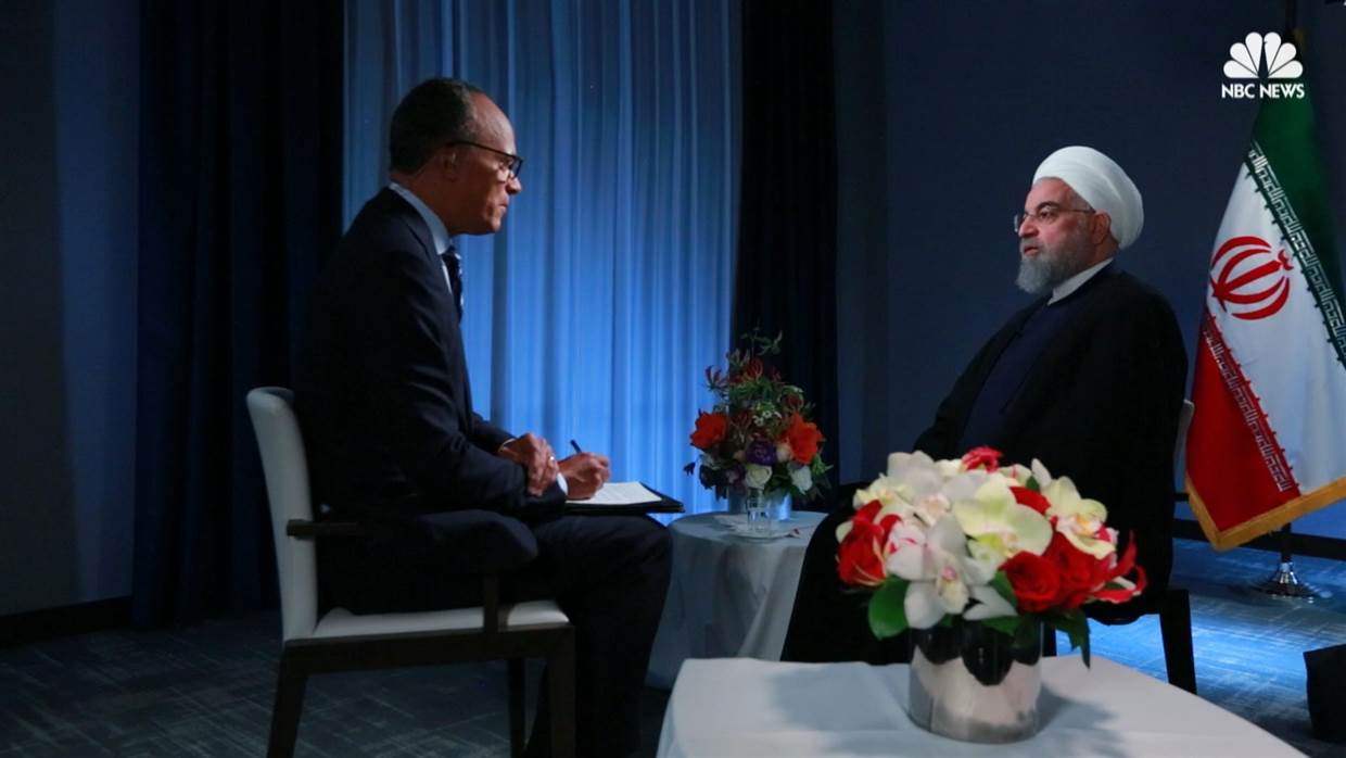 Rouhani interview with NBC News