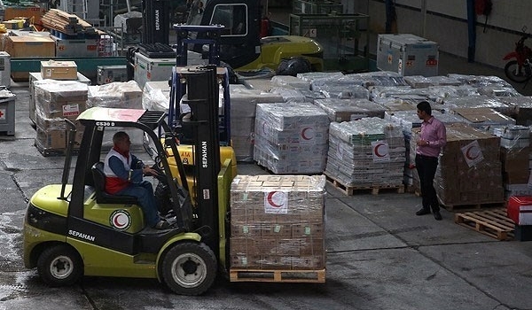 Iran Humanitarian Aid Cargo for Myanmar Muslims