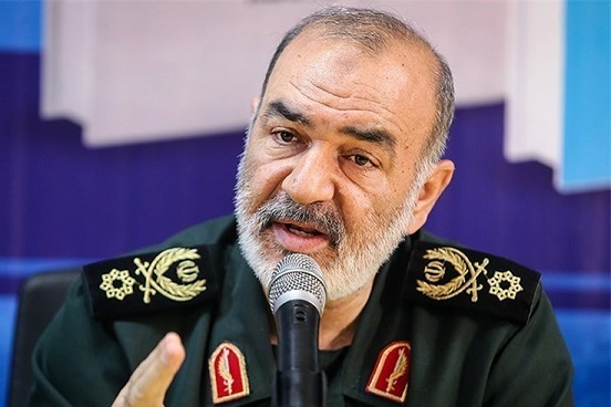 Lieutenant Commander of the Islamic Revolution Guards Corps (IRGC) Brigadier General Hossein Salami