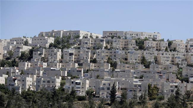 A picture taken on May 6, 2015, shows buildings in Ramat Shlomo, an Israeli settlement in east al-Quds. (Photo by AFP)
