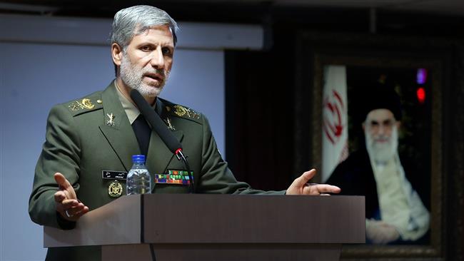 Iranian Defense Minister Brigadier General Amir Hatami
