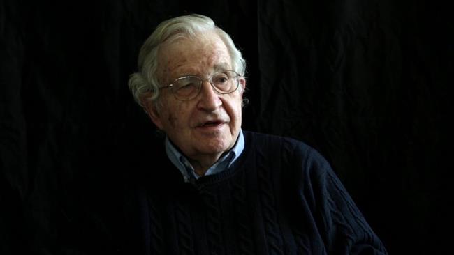 American scholar Noam Chomsky
