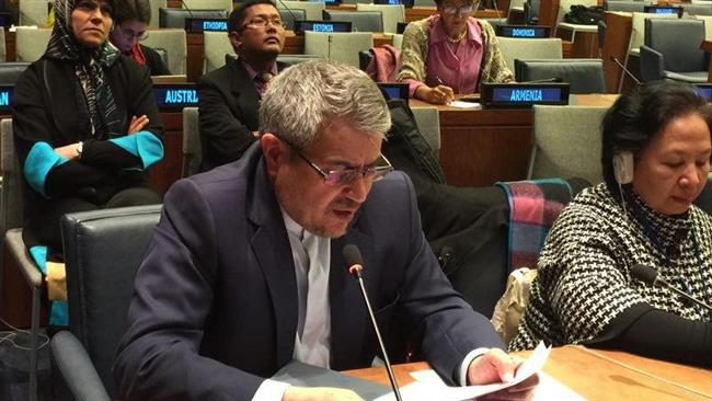 Iran’s Ambassador and Permanent Representative at the UN, Gholam-Ali Khoshroo
