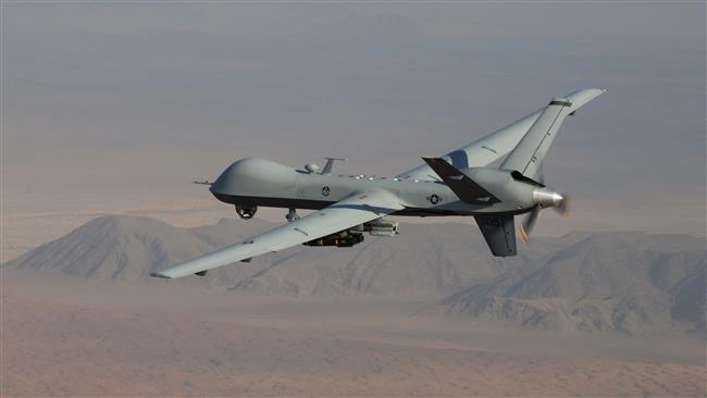 This file picture shows an MQ-9 Reaper drone.

