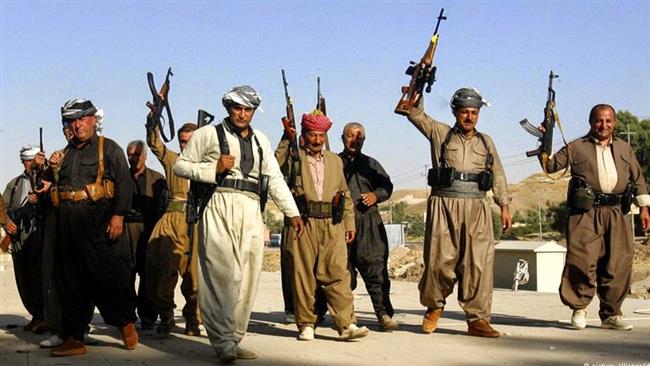 A file photo of Iraqi Kurdish Peshmerga forces
