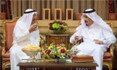 دیدار شاه سعودی با امیر کویت