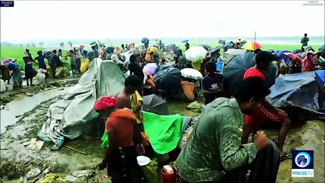 Rohingyas’ desperate journey to reach safety