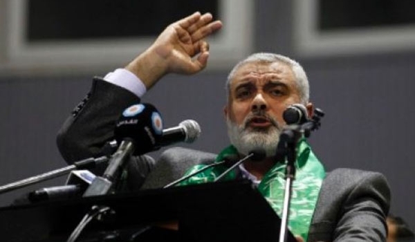 Ismail Haniyeh The leader of the Palestinian Islamic resistance movement