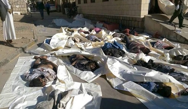 Innocent Yemeni people killed by Saudi