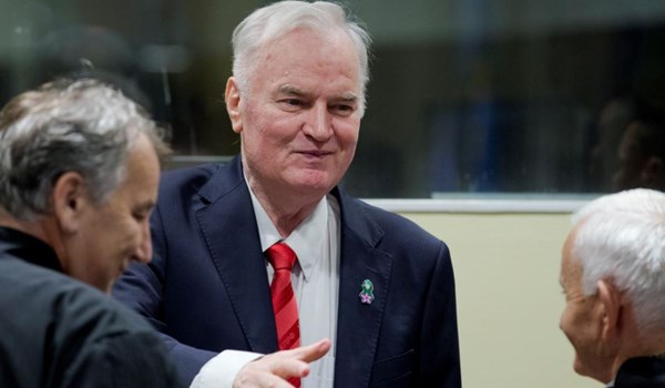 Ratko Mladic, the former leader of Bosnian Serbs