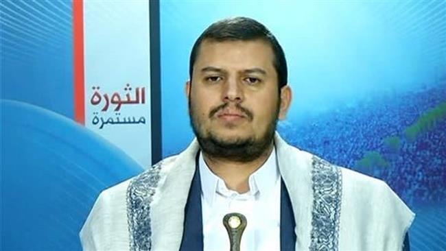 A frame grab from a televised address shows the leader of Yemen