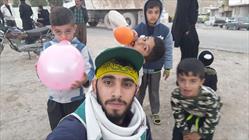 حضور طلبه های مدرسه علی بن ابی طالب اهواز در ازگله