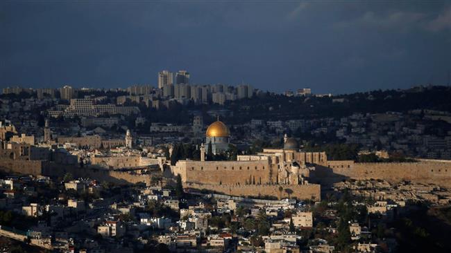 A general view of Jerusalem shows the Dome of the Rock, located in Jerusalem al-Quds