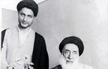 دیدنی/امام موسی صدر به همراه پدر بزرگوارشان مرحوم آیت الله سید صدر الدین صدر(ره)