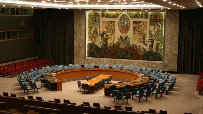 Th room of the United Nations Security Council is seen in the file photo.
