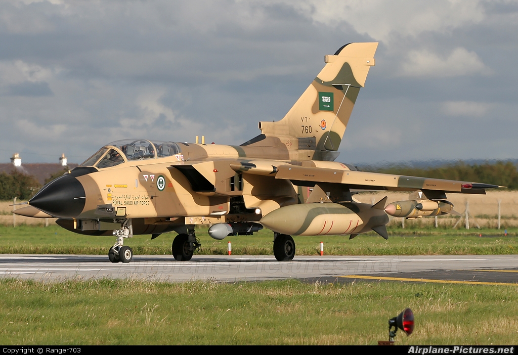 Saudi-led Tornado fighter jet