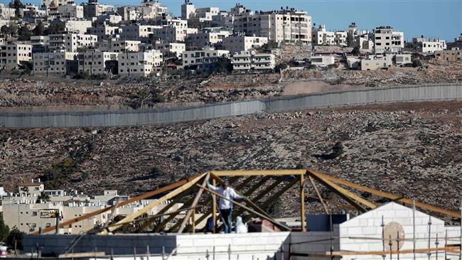 Buildings are seen under construction in the Israeli settlement of Pisgat Zeev. (Photo by AFP)
