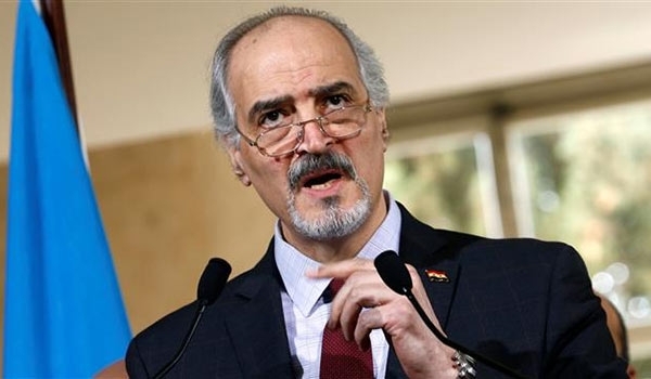 Syria’s Permanent Representative to the United Nations and head of the Syrian government delegation to the intra-Syrian talks Bashar al-Jaafari