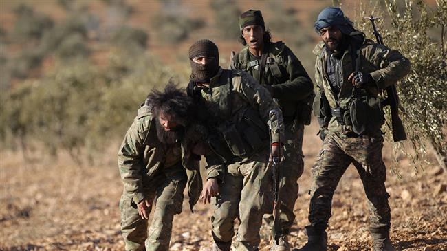 Militants on the outskirts of al-Bab in Aleppo province, Syria. (Reuters file photo)
