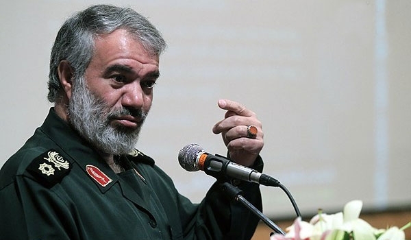 Commander of the Islamic Revolution Guards Corps Navy Rear Admiral Ali Fadavi