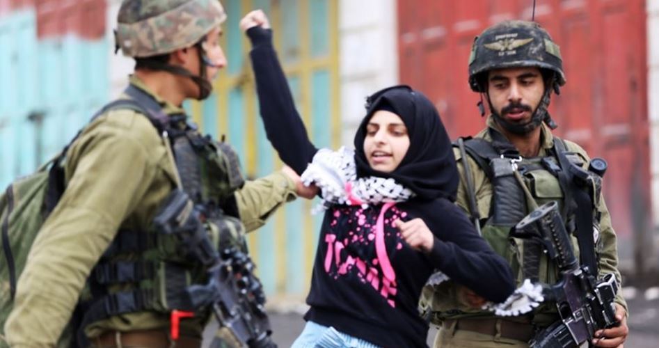 Israeli soldiers abuse Palestinian girl
