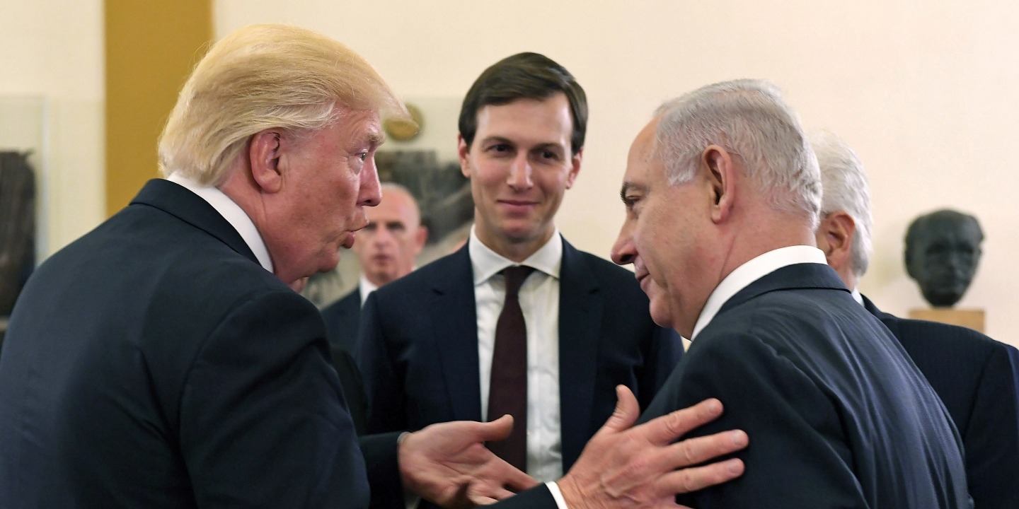 Trump, Kushner, Netanyahu