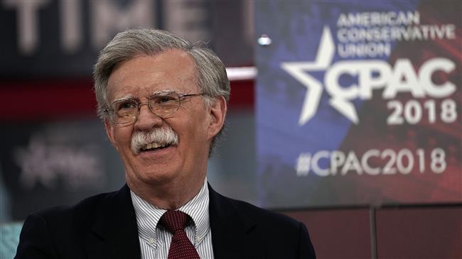 This AFP file photo taken on February 22, 2018 shows former US ambassador to the United Nations John Bolton speaking during CPAC 2018 in National Harbor, Maryland.
