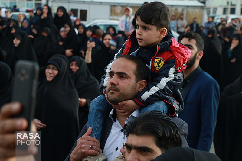 Iranians Bid Farewell to Military Advisers Martyred in Israel