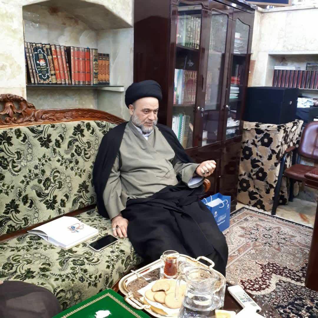 امام جمعه بابل در دیدار رئیس دیوان وقفی عراق