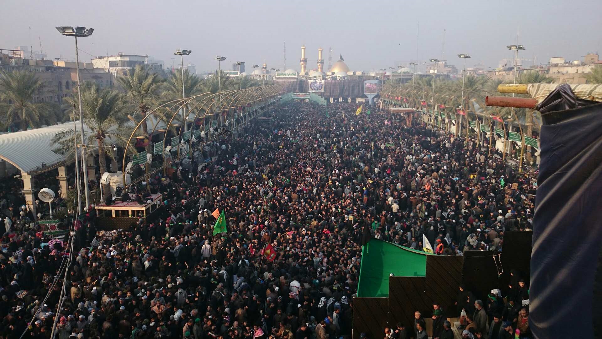 Arbaeen ceremony in Karbala Iraq